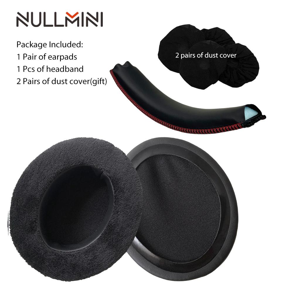 Сменные амбушюры NullMini для наушников HyperX Cloud Revolver Revolver S Headband Eararmuff Sleeve Headset