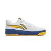 Мужские кроссовки Li-Ning Коллекция для баскетбола Скейт-обувь Мужская низкая стандартная Белый/Спектральный желтый