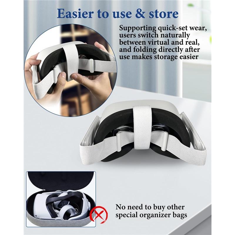 Head Strap for Oculus Quest 2 Headset, Replacement Head Strap Compatible with Meta Quest 2 Headstrap& Oculus Quest 2