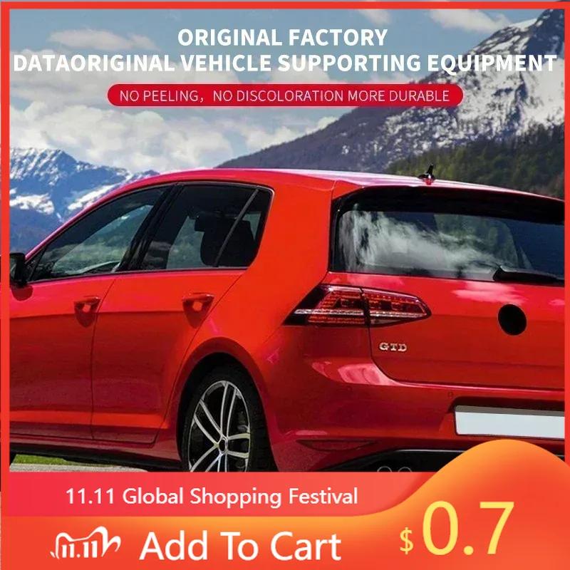 Для VW Горячее 2025 Новый 1 шт. 3D GTD металлический логотип автомобиля буквенная наклейка эмблема на заднюю дверь багажник для Volkswagen VW Passat B5 B7 Polo