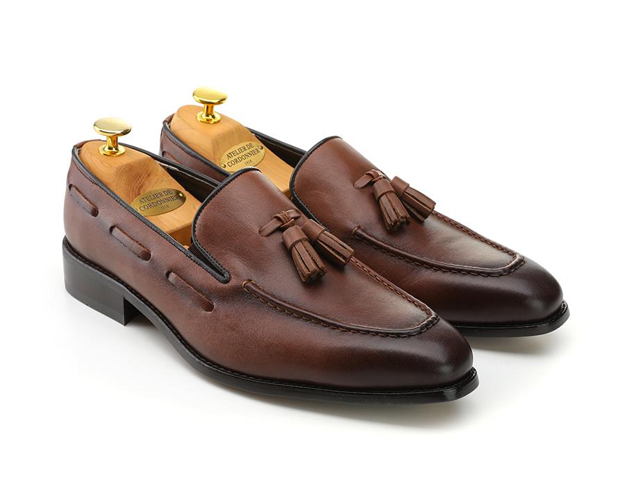 Lavantano Tassel Loafers - Brown