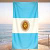 Argentina Flag Beach Towel Quick Dry Sand Free Beach Blanket for Travel Swimming Pool Camping