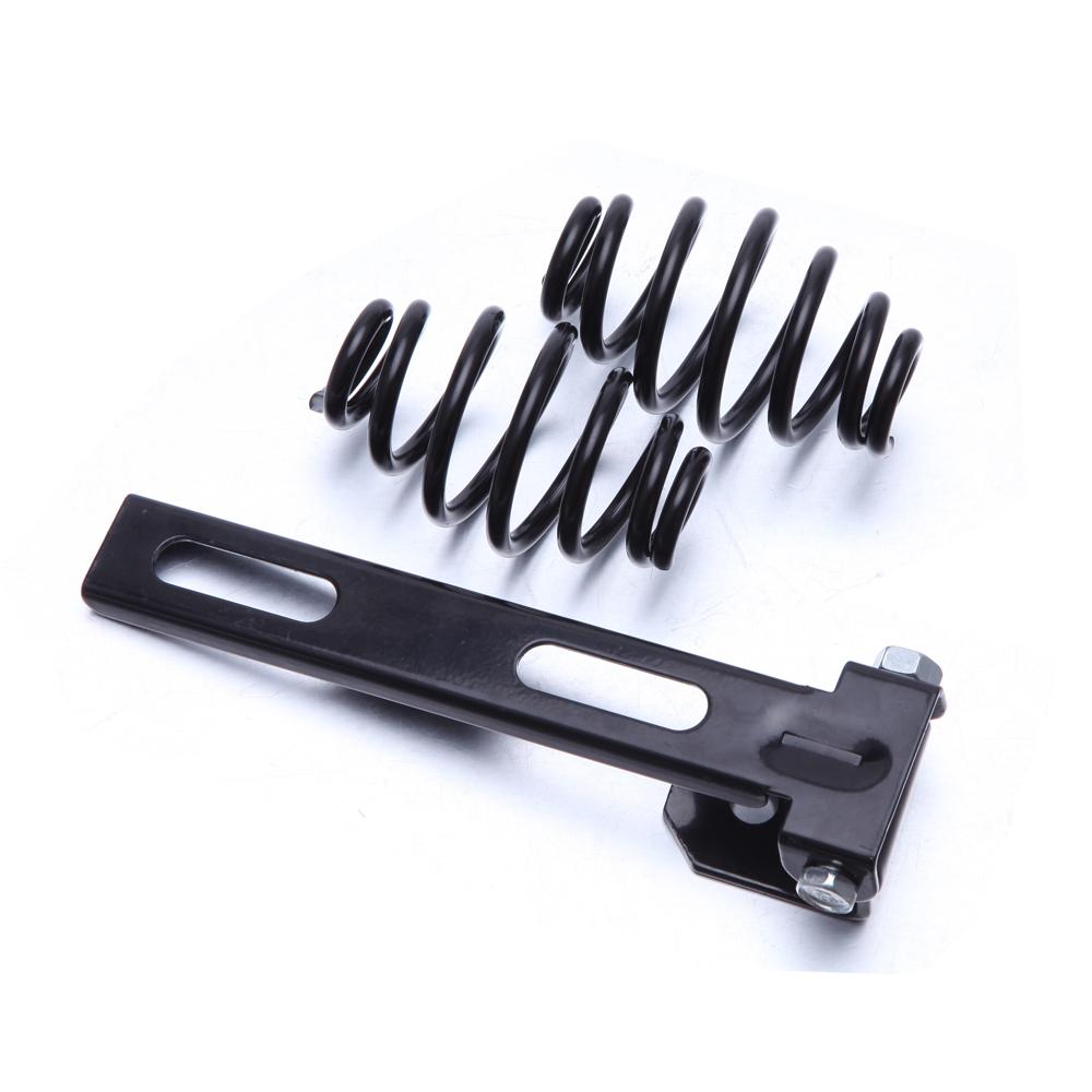 Новый комплект крепления на сиденье мотоцикла, пружинный зажим для сиденья, кронштейн, монтажный кронштейн для Bobber Chopper, на заказ, Glod, хром, бронза