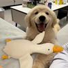 Jumbo Plush White Goose Dog Toy - Interactive Chew & Play Companion, Soft & Safe Design for Puppies and Dogs of All Sizes, Dog Toy | Playful Design