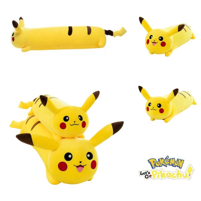 Adorable Long Pikachu Pillow Plush Toy Doll Home Decor Children Gift Kid