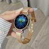20 22 мм Роскошный металлический магнитный ремешок для Samsung Galaxy Watch 4 44 40 мм 5pro active2 Gear s3 Браслет для Huawei Watch gt2/3 Ремень