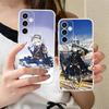 Arknights Grani Прозрачный чехол для мобильного телефона для Samsung Galaxy S25 S24 S23 S22 S21Plus FE Ultra Цветная накладка