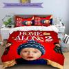 Home Alone 3pcs Bedding Set Duvet Cover Closure Includes 1 Duvet Cover & 2 Pillowcases for All Seasons Bedroom Home Dorm Decor