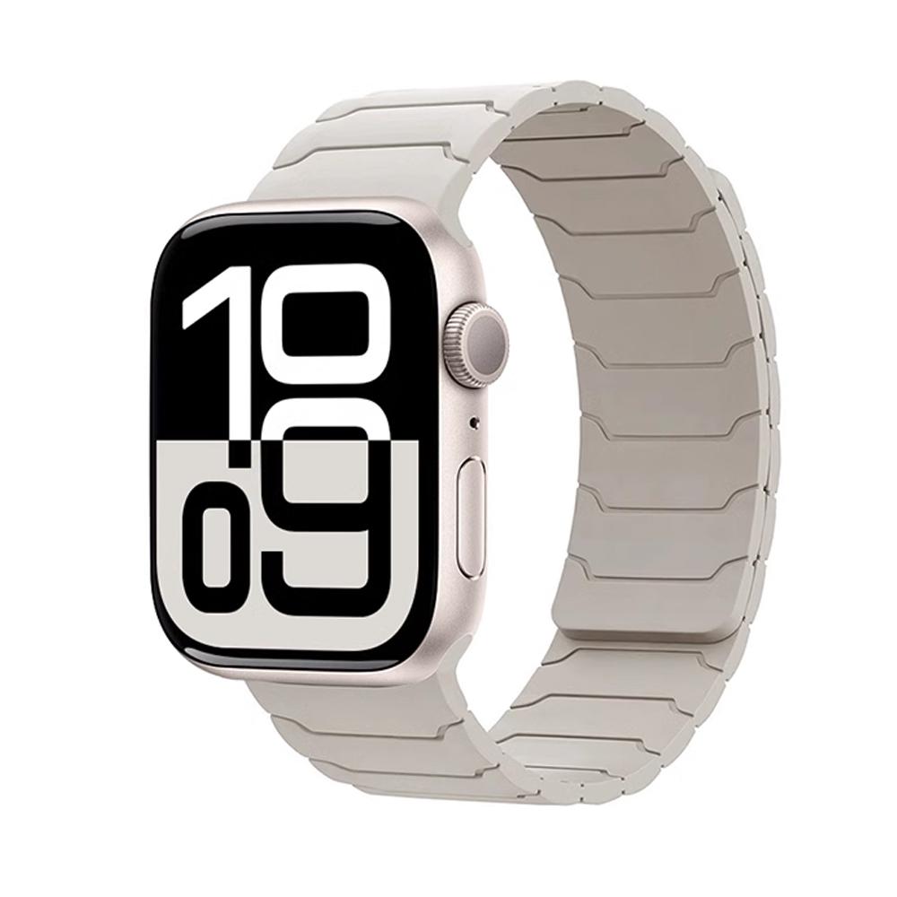Магнитные ремешки для Apple Watch 11 Ремешок 46мм 42мм 45мм 44мм 40 41 Звеньевой браслет ремешок IWatch Серии SE 10 9 8 7 6 5 Ultra3 49мм