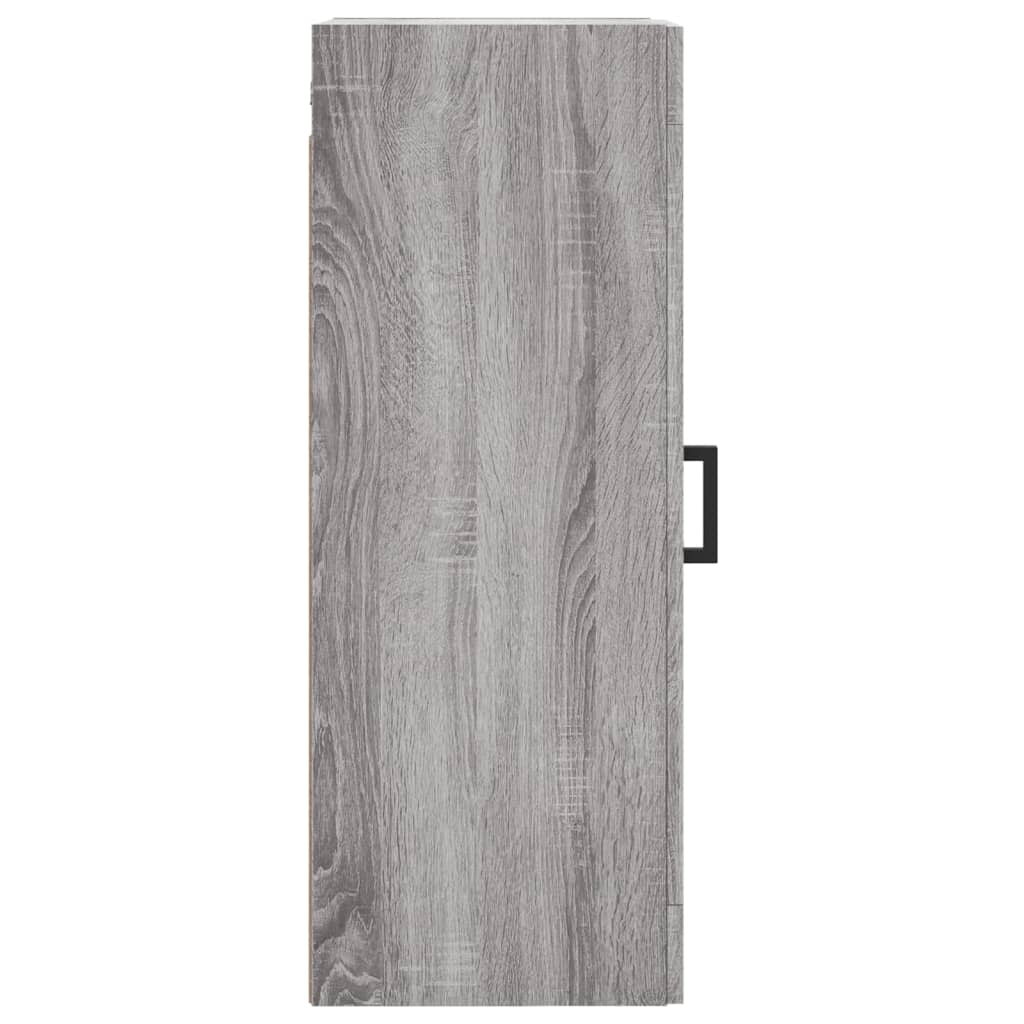 Wall Cabinet Grey Sonoma 34.5 x 34 x 90 cm Engineered Wood