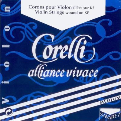 Corelli Alliance Vivace набор скрипичных струн средний с шариком E