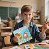 Книжка-раскраска «Мяу Жизнь» Моменты Счастливого Кота Иллюстрации Односторонние Страницы Милые Кошачьи Сцены Книжка-раскраска для Любителей Кошек И Подростков