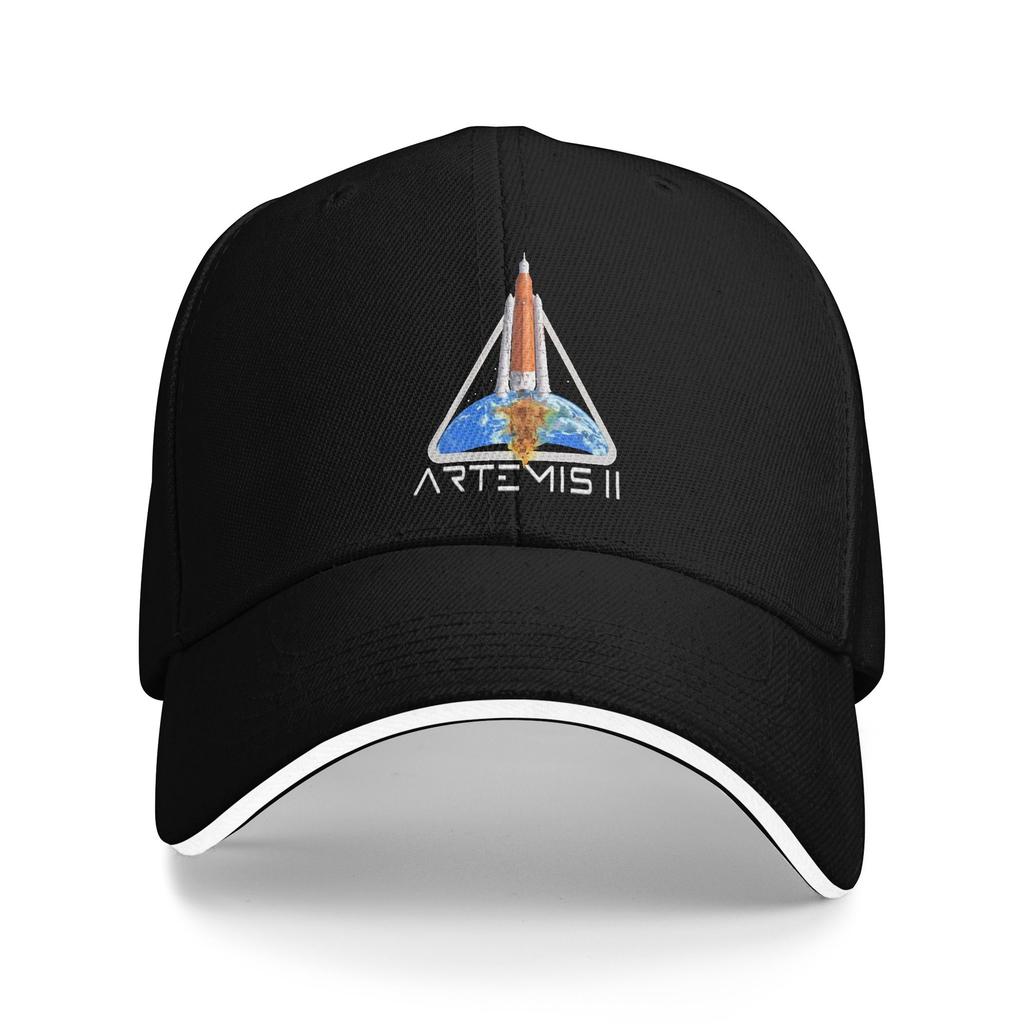 Artemis II Baseball Cap Hunting Camping Sunscreen Hip Hop Hats Unisex Unisex yk Funny Print Baseball Caps