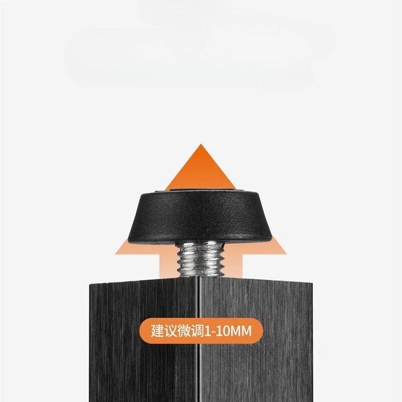 4PCS Hardware Feet Accessories Adjustable Furniture Legs Metal Supporting Foot for Coffee Table Cabinet Chair Sofa Bed Furniture