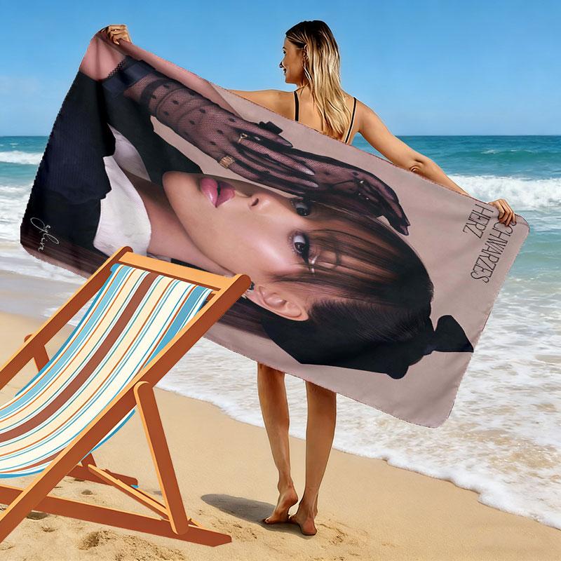 AYLIVA poster Beach Towel, Large Soft Quick Dry Towel for Beach Camping Swimming