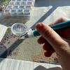 Diamond Painting Tools Magnifier Diamond Pen Magnifying Glass Penholder Magnifying Glass Tool for Painting Drawing Embroidery