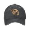 All Knowing Dog Baseball Caps Snapback Damln Fabric Hats Outdoor Adjustable Casquette Streetwear Baseball Cowboy Hat for Unisex