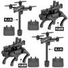 Military Soldier Building Blocks, Special Agent Diy Assembly Brick Toy, Collectible Action Figure Model Desktop Ornament