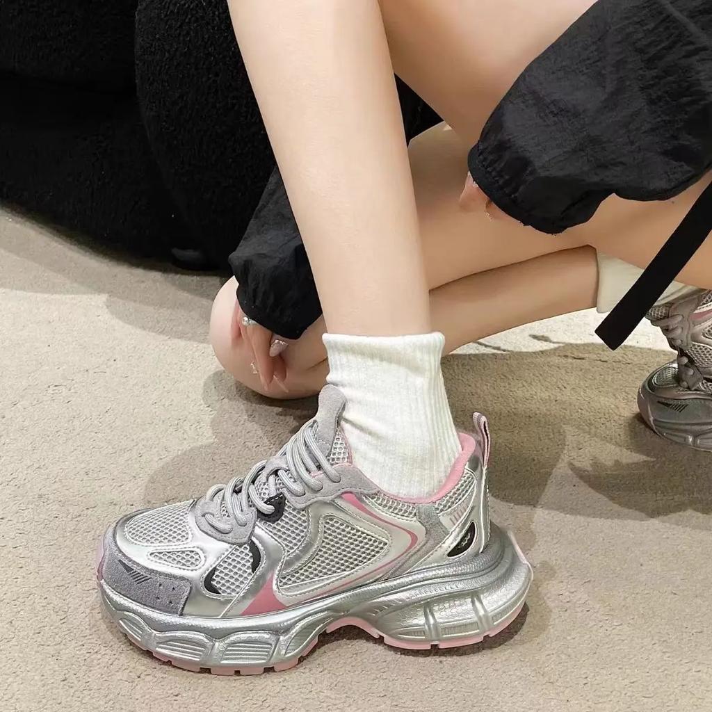 Fashion Women's Sneakers Shoes Spring Autumn Korean Vulcanized Shoe Y2k Fashion 2025 Trends Light Original Aesthetic 39 Ladies Footwear