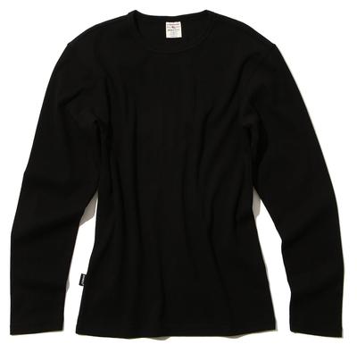 Длинная футболка Daily с круглым вырезом в рубчик DAILY RIB CREWNECK TEE 6153481 [Avirex] (антибактериальный) (Устойчив к запахам) Мужской