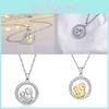 Элегантные украшения с круглым цирконием на тему «Мать и дитя» для подарка на День матери в золотом и серебряном цвете
