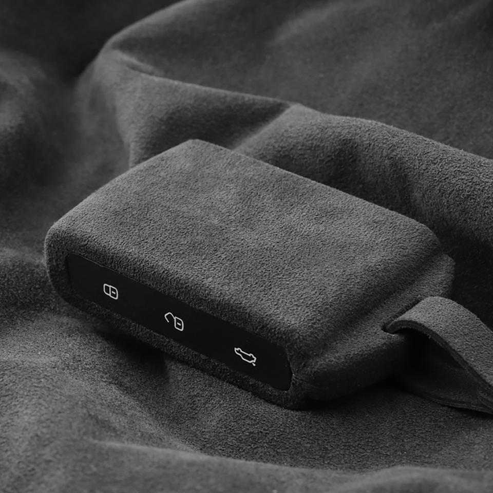 Автомобильный брелок для ключей, чехол для Volvo XC60 S90 XC40 S60 XC90, интерьер, алькантара, милый аксессуар, держатель Voiture, чехол