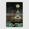 Chrono Trigger End Of Time Poster Metal Plaque Pub Garage Poster Club Party Classic Tin Sign Poster
