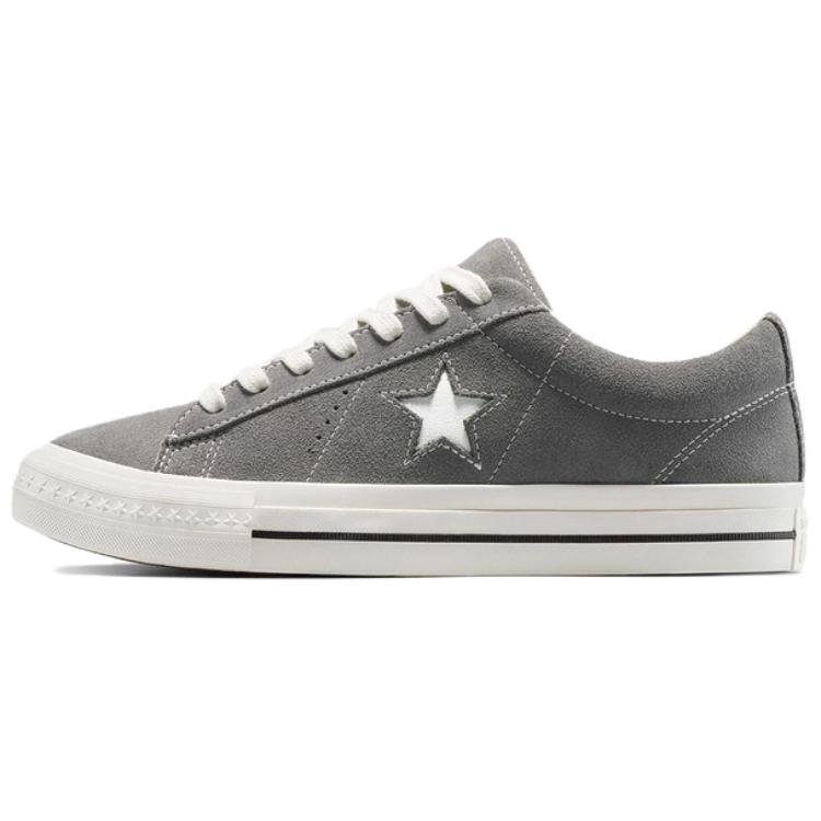 Converse One Star 95 Удобные Мягкие Низкие Кеды из Канваса Унисекс Кроссовки Серые A15617C