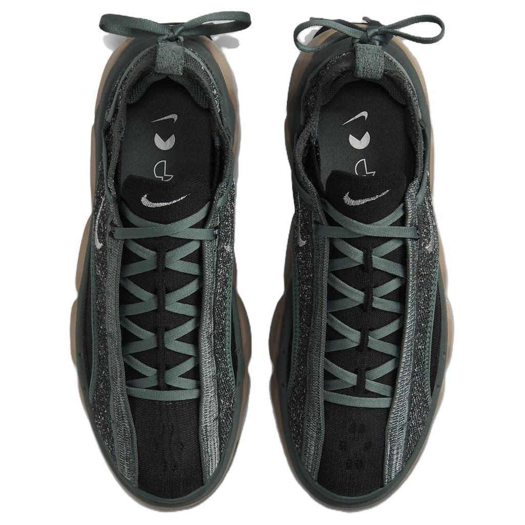 Nike Flyknit Bloom Vintage Green Black Khaki Metallic Silver (Women's)