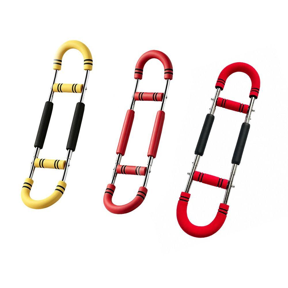 3 Adjustable Levels U-shaped Arm Exerciser Multi-Function Chest Expander  Fitness Equipment