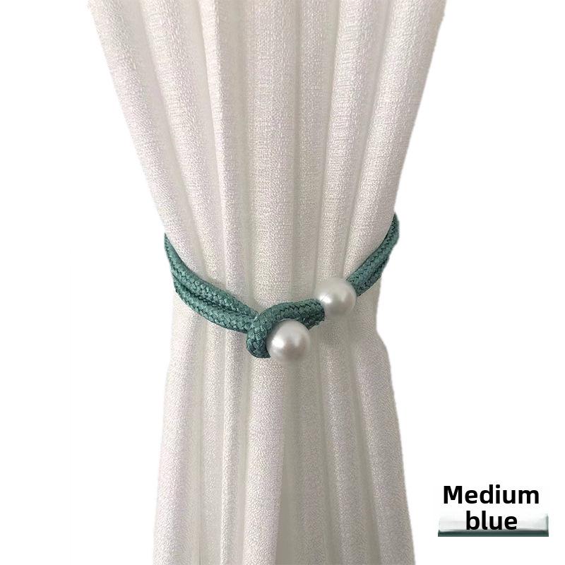 Креативная веревка для завязывания штор с жемчугом — роскошное украшение гостиной