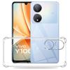 For Vivo Y100 5G V2239 Case 2023 Clear Shockproof Silicone Soft Phone Case For Vivo Y100 Global 900 /VIVOY100 Protect Back Cover