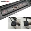 Автомобильное USB-зарядное устройство для VW Golf 6 Jetta 5 MK5 Scirocco 2006-2012 PD Quick Charge QC3.0, кнопка автомобильного адаптера для зарядки телефона