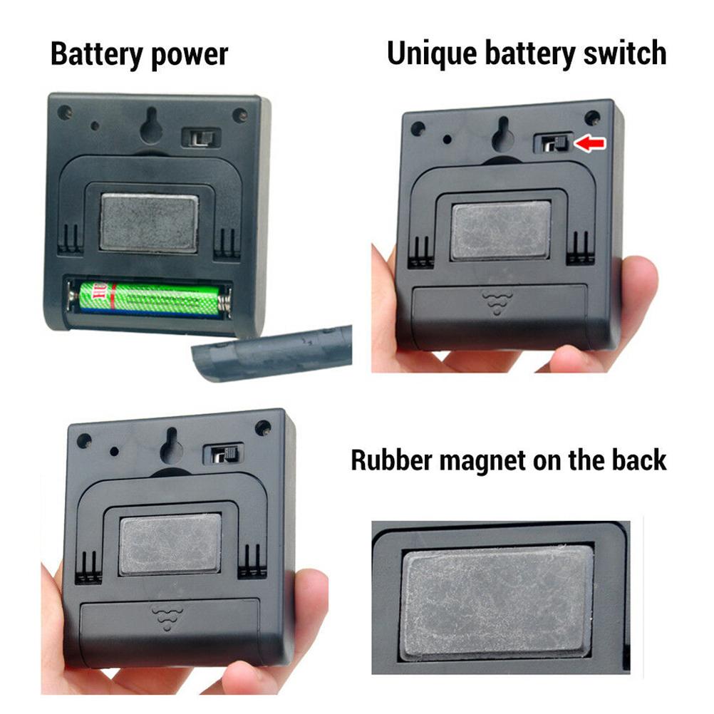 Digital Mini Kitchen Timer Alarm Clock Digital Cooking Timer Portable Magnetic Countdown Timer for