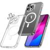 Protective Case - BOOLING - for iPhone 15 Plus - Transparent - Rigid - Tempered Glass