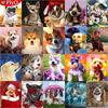 DIY Diamond Painting Full Drill Animal Diamond Embroidery Sale Dog Pictures Of Rhinestones Mosaic Handmade Gift