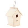 Wooden Bird Warm Breeding Box Outdoor Hanging Wood Bird House Cage Pet Supplies for Budgerigar