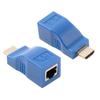 2pcs 1080P HDMI Extender To RJ45 Over Cat 5e/6 Network LAN Ethernet HDTV Adapter