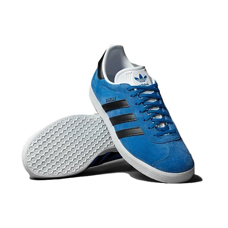 Adidas Gazelle Blue Bird Black Мужские кроссовки Core-Black Cloud-White IG0666