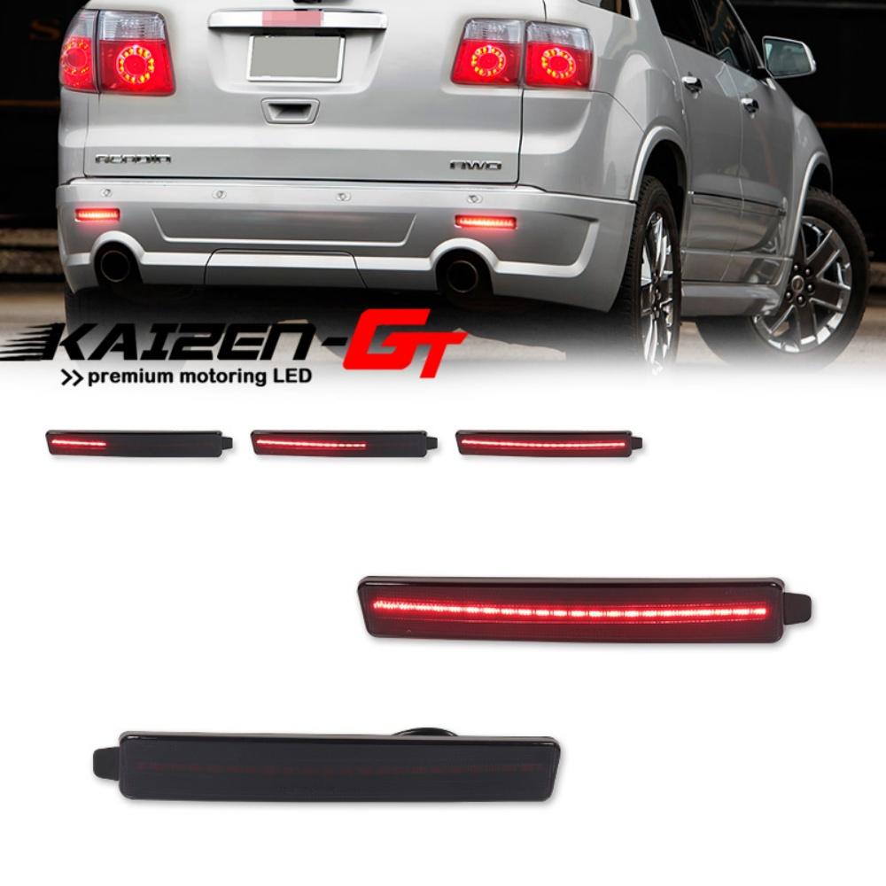 Rear Bumper Reflector Lights For Cadillac SRX For Chevrolet Traverse For GMC Acadia Tail/Brake Rear Fog Lamp Turn Signal Light