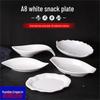 Qianxing A8 White Melamine Appetizer & Dessert Plates