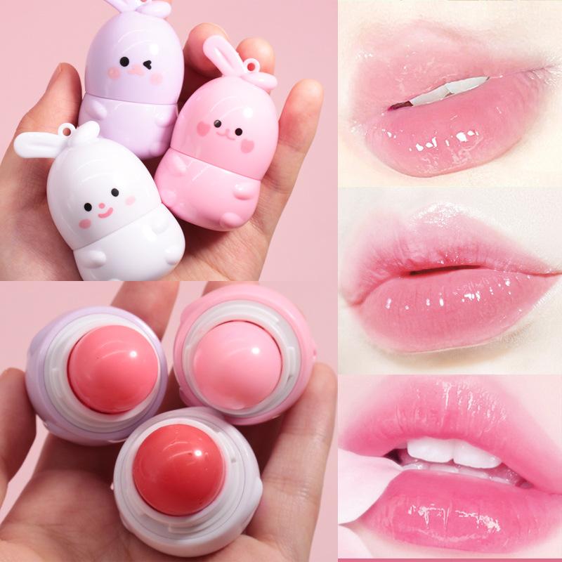 Goody Bunny Бальзам для губ, меняющий цвет, Увлажняющая, Восстанавливающая, Водонепроницаемая Помада против сухости и трещин, Помада, меняющая цвет от температуры