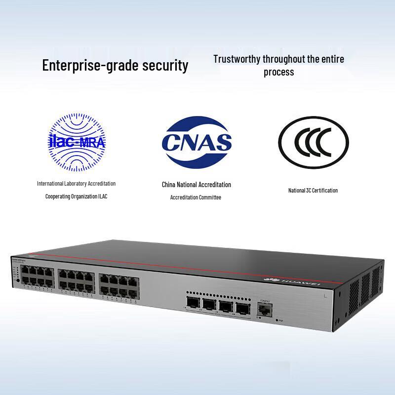 Huawei S5735SL24P4X-A 24-Port Gigabit Layer 3 PoE+ Switch