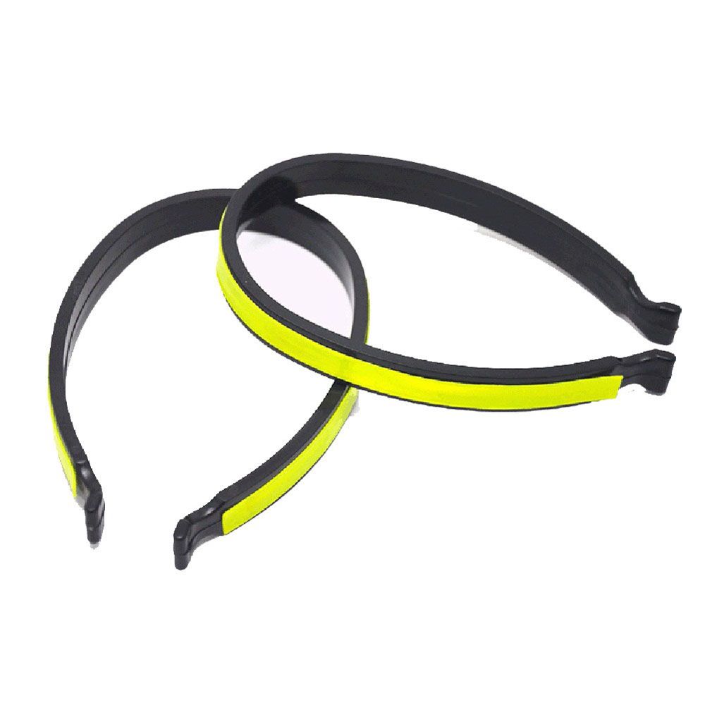 Color Bicycle Trouser Clips Bike Reflective Pants Clip Reflective Trouser Clips Cycling Pants Clip