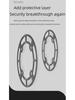 Алюминиевая защита цепи для горного велосипеда 104BCD, крышка звездочки
