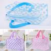 Cosmetic Bag Multipurpose High Capacity Portable Waterproof Stainless Zipper Storage Dot Print Clothes Storage Travel Toiletry