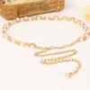 Жемчужная цепочка Женская модная и универсальная поясная цепочка Французская новая декоративная одежда Платье Талия Ретро поясная цепочка