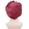 Elastic Satin Bonnet Hat Breathable Hair Bonnet Hat Fashion Head Cover  for Men Women