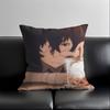Чехол для подушки B-Bungo Stray Dogs, чехол от пылевых клещей, скрытая молния, шелковистый короткий плюш, чехол для диванной подушки
