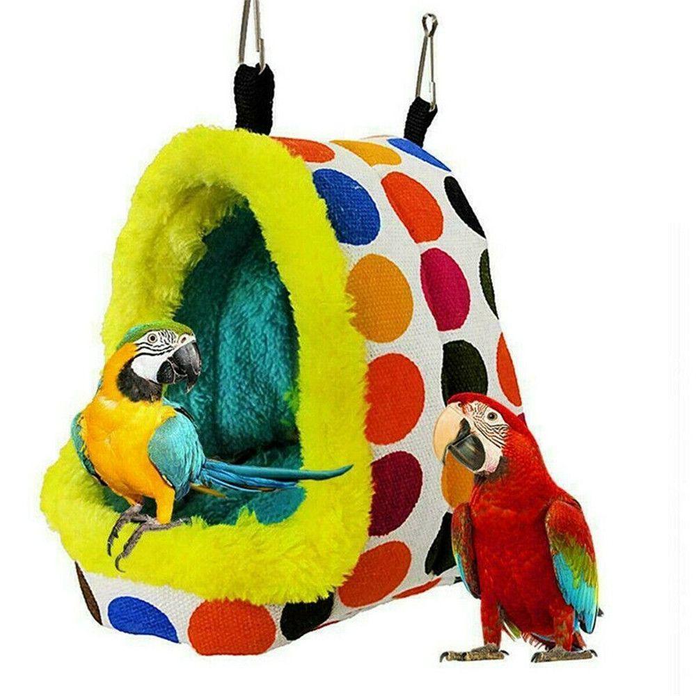 Pet Supplies Hanging Thick Bird Nest Cage Hamster Sleep Bag Parrot Tent Pet Hammock